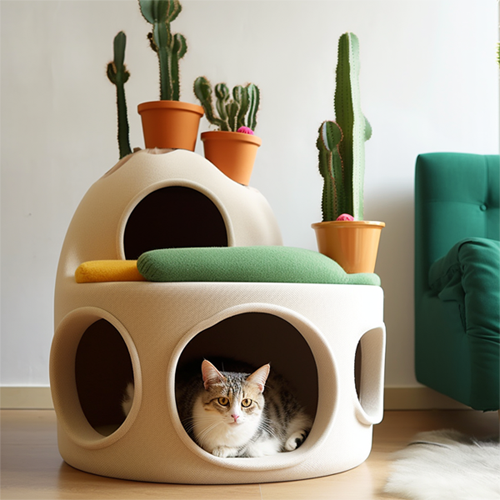 Cat house and dog house