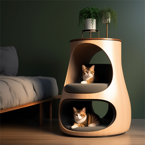 Cat house and dog house