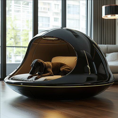 3D printed eco-friendly material dog and cat  house