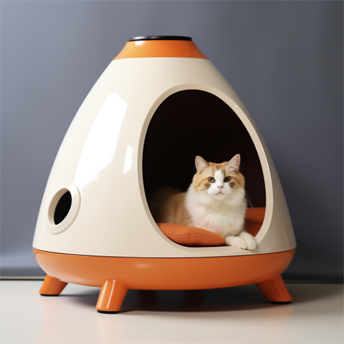 3D printed eco-friendly material dog and cat  house