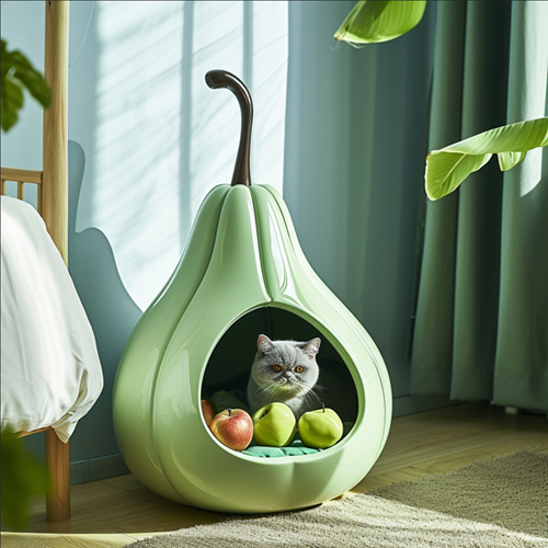 3D printed eco-friendly material dog and cat  house