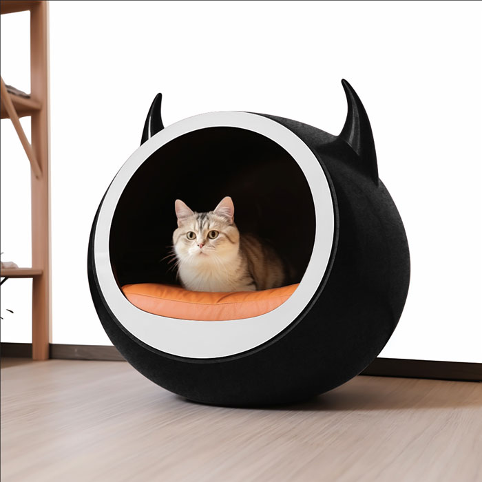 3D printed eco-friendly material dog and cat  house
